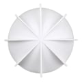 Miniatyrbilde 4 av 8: Bakeform Kuleformet HVIT White