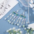 Miniatyrbilde 2 av 5: 100 stk Slide On End Spenne Tube Spenne Spenne Tubes Skyve Ende
