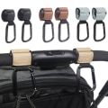 Pikkukuva 9 / 10: 2 kpl Baby koukku Kärrylaukku Organizer RUSKEA 2 KPL 2 KPL Brown 2Pcs-2Pcs