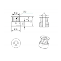 Miniatyrbillede 2 af 7: 5 stk GT2 Remskive 20T 5 mm boring til Ender 3 V2 Pro 3s CR10 CR-10S