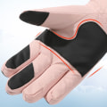 Miniatyrbillede 7 af 10: Kvinder Plys Handsker Snowboard Ski Handsker SORT black