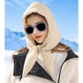 Miniatyrbild 3 av 9: Huvudduk Hood Scarf Hooded KHAKI Khaki