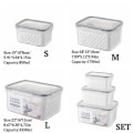 Miniatyrbild 2 av 10: Kylskåp Förvaringsbox Set Kylskåp Fresh Container Box SET SET Set