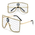 Pikkukuva 7 / 10: Rhinestone Mesh lasit Y2K aurinkolasit C02 C02 C02