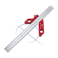 Miniatyrbillede 7 af 10: Træbearbejdning Scribe Tool Center Finder XY lineal