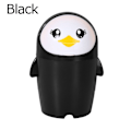 Miniatyrbillede 1 af 10: Desktop skraldespand Penguin skraldespand SORT Black