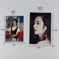 Miniatyrbillede 8 af 10: 2 stk Linned Cover Foto Album 6-tommer Childhood Album PINK&GUL pink&yellow