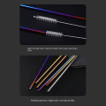 Miniatyrbillede 8 af 9: 3/6 STK. Anti-rynke Sugerør MULTIFARVET 6 STK. 6 STK. multicolor 6pcs-6pcs