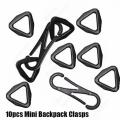 Miniatyrbilde 3 av 10: 10 stk Karabinkroker Ryggsekkspenner TRIANGLE SHAPE TRIANGLE SHAPE Triangle Shape