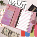 Pikkukuva 4 / 10: Savings Challenge Binder Säästökirja SILVER silver