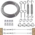 Pikkukuva 1 / 8: Wire Trellis Kit Kaapelit Vaijerisarja String Light Ripustussarja
