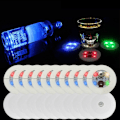 Miniatyrbillede 4 af 10: 5 STK Flaske Stickers Lys Glød LED Glas Sticker MULTICOLOR Multicolor