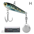 Miniatyrbilde 1 av 10: Metallfiskeagn VIB Lure H H H