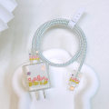 Miniatyrbillede 8 af 10: 2 Sæt Datakabel Winder Oplader Adapter Case SUNSLOWER SUNFLOWER Sunflower