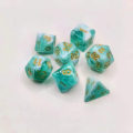 Pikkukuva 1 / 6: 7 kpl / set DND Dice Polyhedral Dice STYLE 1 STYLE 1 Style 1
