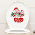 Miniatyrbild 8 av 10: Jultoalettdekal Xmas Väggdekal STYLE 3 STYLE 3 Style 3