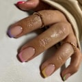 Pikkukuva 1 / 5: 24 kpl False Nails Short Square French JP2356