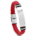 Miniatyrbillede 1 af 10: 2 STK RedUp Far Infrarød Negative Ions Armbånd Antistatisk Wine Red