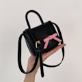Miniatyrbillede 1 af 10: Mini Square Bag Skuldertasker SORT Black