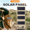 Miniatyrbillede 7 af 10: Fleksibel Solar Panel Power Bank 7W-SORT 7W-SORT 7W-Black