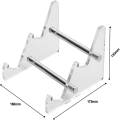 Miniatyrbilde 2 av 10: Tastatur Display Stativ Tastaturstativ TRANSPARANT TRE LAG transparent three layers-three layers