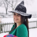 Pikkukuva 9 / 9: Halloween Witch Hat Long Point Hat NAVY navy