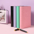 Miniatyrbild 7 av 8: A6 Läder Notebook Business Notebook STYLE 1 STYLE 1 Style 1
