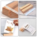 Miniatyrbild 8 av 10: Bordsskylthållare Meny Display Stativ 02-A6 02-A6 02-A6
