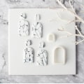 Miniatyrbillede 8 af 10: Polymer Clay Cutter Polymer Clay Form B B