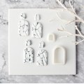 Miniatyrbillede 8 af 10: Polymer Clay Cutter Polymer Clay Form C C C
