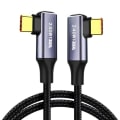 Miniatyrbilde 1 av 10: USB C Hurtigladekabel PD 240W SORT 0,5M Black 0.5m