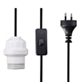 Pikkukuva 6 / 9: 1kpl Keramiikka Lampun kanta Lampun jalustan pidike EU PLUG EU PLUG EU Plug