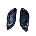 Miniatyrbilde 1 av 8: Bil Sideskjerm Luftventil Hood Scoop SVART Black