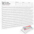 Miniatyrbillede 7 af 10: Væghængende kalender kalenderplanlægningsark 02 02 02