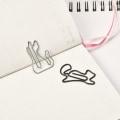 Miniatyrbillede 3 af 10: 50 STK Papirclips Indbindingsklips FLAMINGO FLAMINGO flamingo