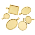 Miniatyrbilde 7 av 10: 5 stk Cabochon Base Bezel Smykker Making 4 4 4