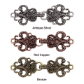 Miniatyrbilde 3 av 10: Cardigan Clip Sjal Brosje ANTIKK SØLV ANTIKK SØLV Antique Silver