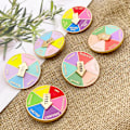 Miniatyrbillede 7 af 10: Farvekompas Nøglering Palette Nøglering STYLE 4 STYLE 4 Style 4