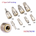 Miniatyrbillede 10 af 10: Quick Connector Rapidities Pneumatisk Fitting SP30 PP30 SP30 PP30 SP30 PP30