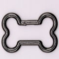 Miniatyrbild 9 av 10: 2 st Spring Ring Spännen Karabiner Väskor Handväskor SILVER Silver 28x49mm