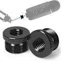 Miniatyrbillede 3 af 7: 10 stk Mikrofonskruer Mikrofonstativ ALUMINIUM ALUMINIUM aluminum