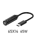 Pikkukuva 1 / 7: Muuntimen power 6,5 x 1,4 mm 6,5 x 1,4 mm 6.5x1.4mm