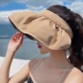 Miniatyrbillede 10 af 10: Shell Sunshade Hat Bucket Caps KHAKI khaki