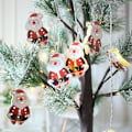 Miniatyrbillede 1 af 8: 1,65M 10LED julelys Julelysstreng 3 3 3