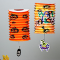 Miniatyrbilde 7 av 10: Halloween Lantern Paper Lantern 3 3 3