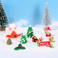 Miniatyrbilde 3 av 10: 5 STK Julepynt Miniatyrer Ornamenter F F F