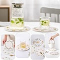 Pikkukuva 4 / 7: 4 kpl käsinkudotut set käsinkudotut lasinaluset 4 kpl 4 kpl 4 PCS