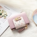 Miniatyrbillede 5 af 10: Dame Pung Clutch Taske SORT Black