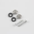 Miniatyrbillede 7 af 7: 12 stk. Krog Krog Håndklædeophæng J-form Kroge Silver 12pcs-12pcs