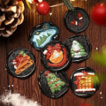 Miniatyrbilde 2 av 10: 1 stk lakkforsegling juletema STIL 4-2,5 CM STIL 4-2,5 CM Style 4-2.5cm